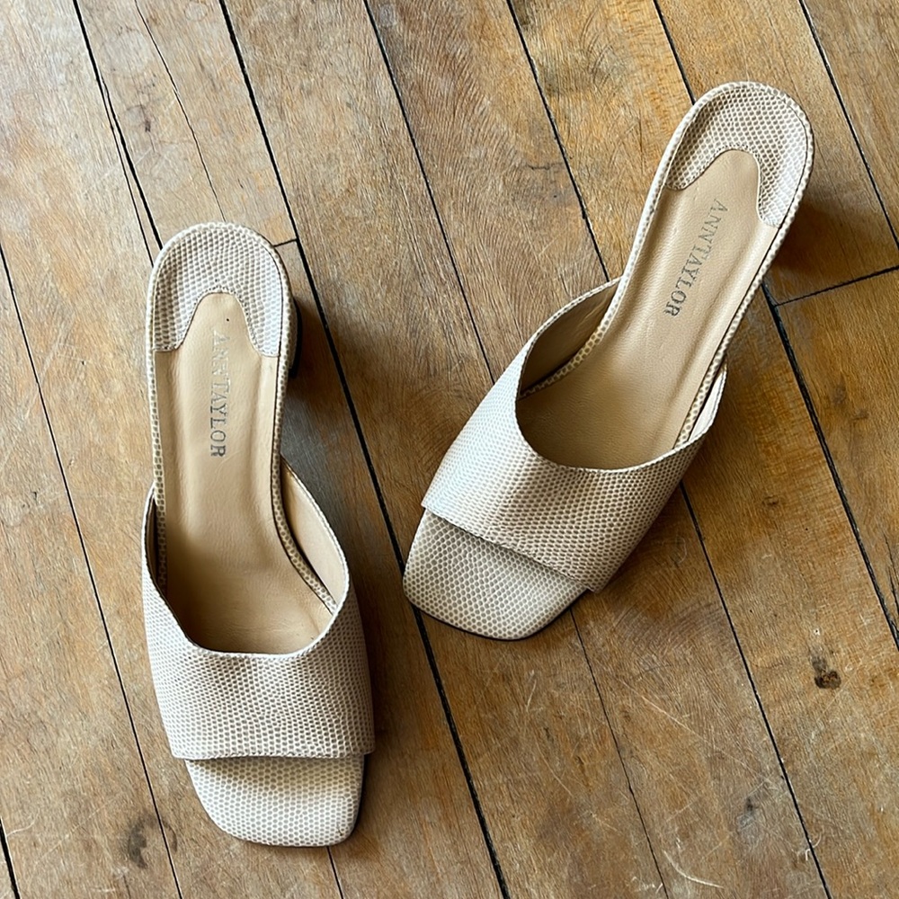 Vintage Ann Taylor Block Heels